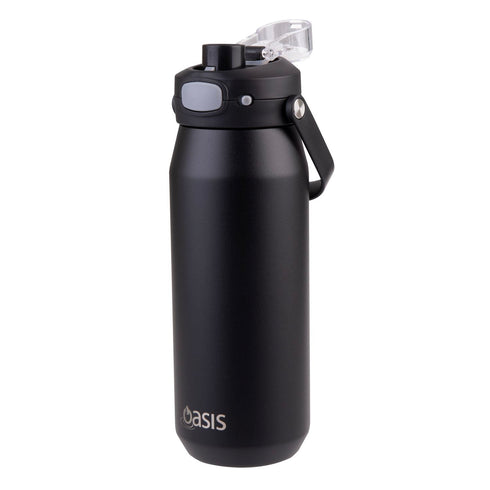 Oasis Ceramic S/S Triple Wall Capri Quick Release Drink Bottle Cap Only - Alabaster